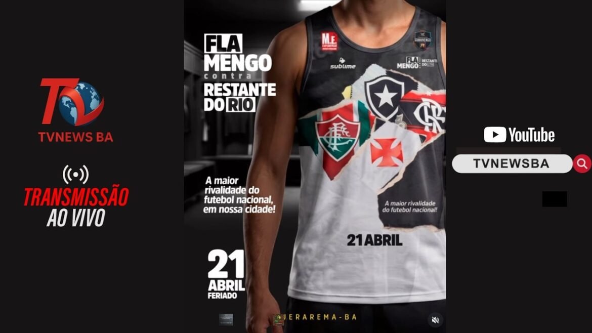 AO VIVO: FLAMENGO X RESTO DO RIO l AMISTOSO l BUERAREMA-BA