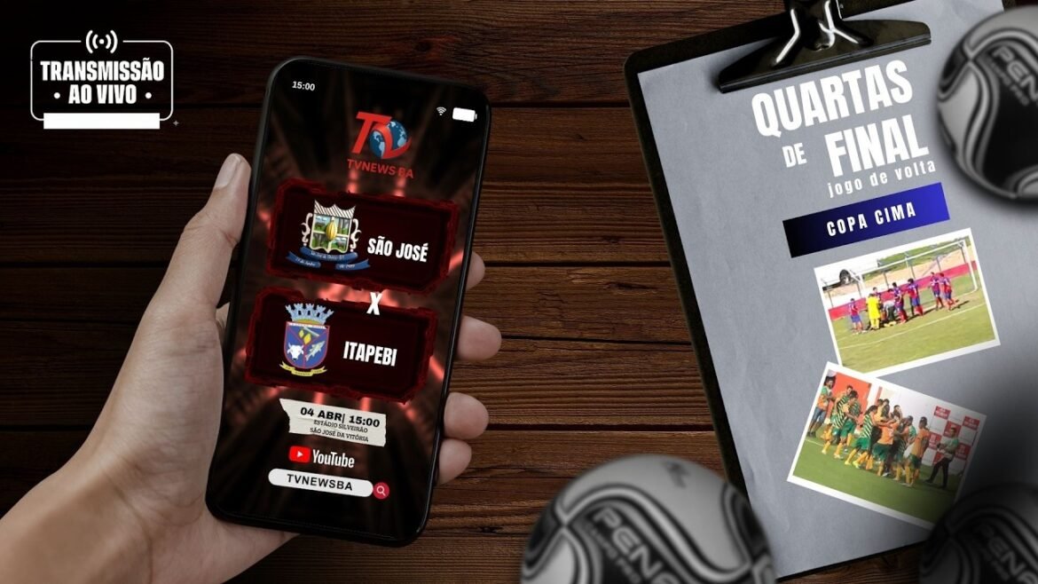 SÃO JOSÉ DA VITÓRIA X ITAPEBI | QUARTAS DE FINAL – JOGO DE VOLTA l V COPA CACAU CIMA 2026
