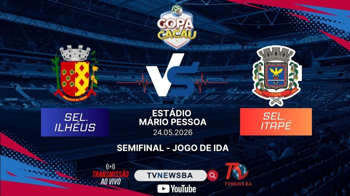 COPA CACAU: ILHÉUS X ITAPÉ l SEMIFINAL (JOGO DE VOLTA)