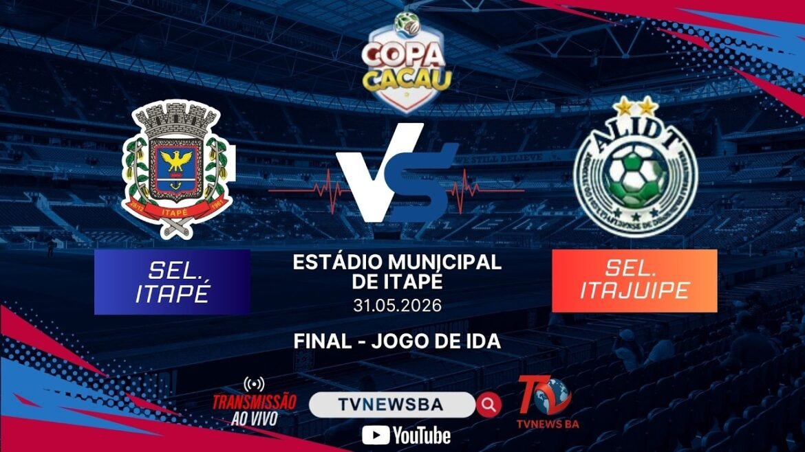 COPA CACAU: ITAPÉ X ITAJUIPE l FINAL (JOGO DE IDA)